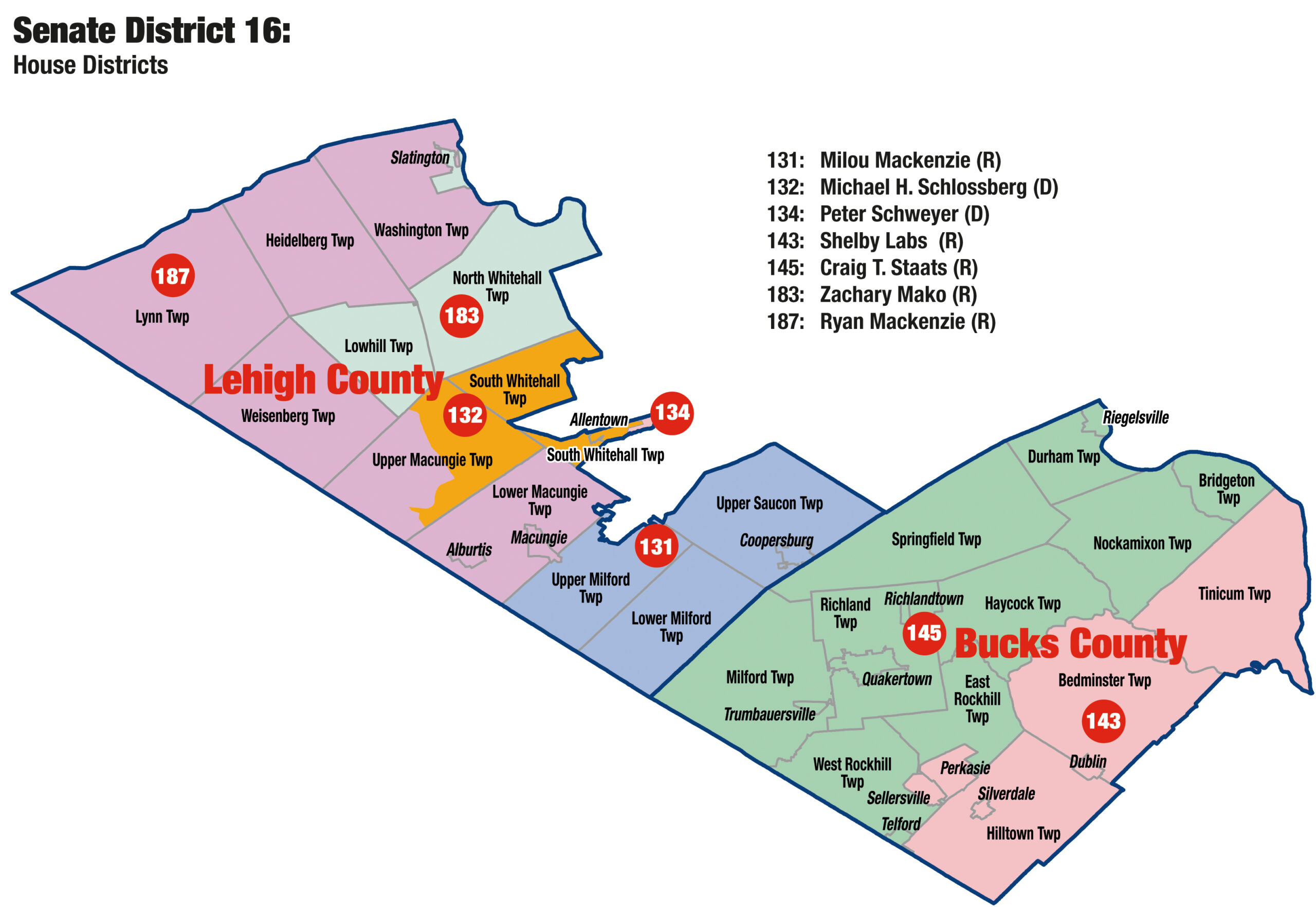 District Map - Senator Coleman