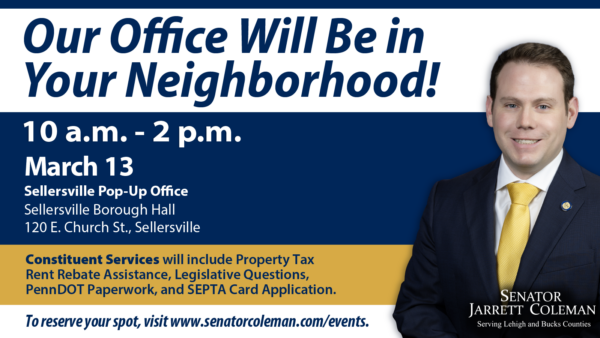 Sellersville Pop-Up Office Hours